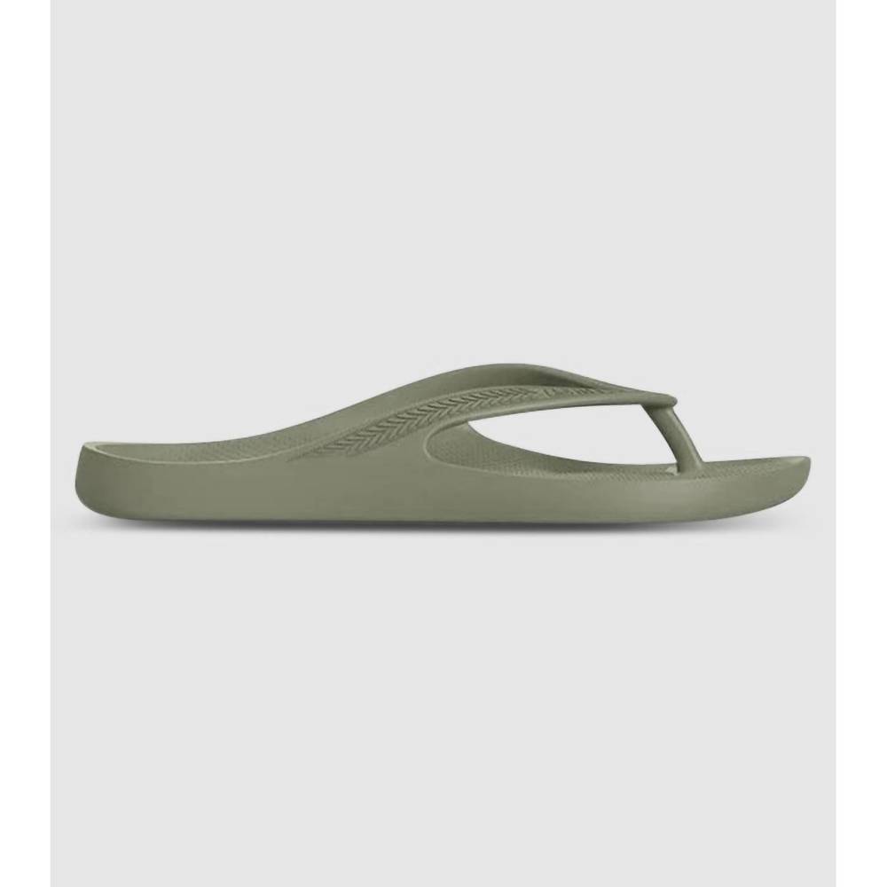 NEW LIGHTFEET men's arch support sandals in khaki